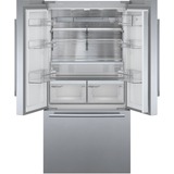 Bosch KFF96PIEP frigorifero side-by-side Libera installazione 573 L E Acciaio inossidabile accaio, Libera installazione, Porta francese, Acciaio inossidabile, LED, Acciaio inossidabile, 573 L