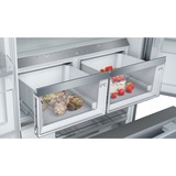 Bosch KFF96PIEP frigorifero side-by-side Libera installazione 573 L E Acciaio inossidabile accaio, Libera installazione, Porta francese, Acciaio inossidabile, LED, Acciaio inossidabile, 573 L