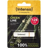 Intenso Green Line 128 GB beige/marrone