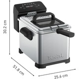 Tefal FR507D accaio/Nero