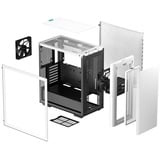 DeepCool CK500 Midi Tower Bianco bianco, Midi Tower, PC, Bianco, ATX, micro ATX, Mini-ITX, EATX, ABS, Vetro temperato, SPCC, 17,5 cm