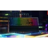 Razer Ornata V3 X tastiera USB QWERTZ Tedesco Nero Nero, Full-size (100%), USB, Interruttore a chiave a membrana, QWERTZ, LED RGB, Nero