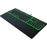 Razer Ornata V3 X tastiera USB QWERTZ Tedesco Nero Nero, Full-size (100%), USB, Interruttore a chiave a membrana, QWERTZ, LED RGB, Nero