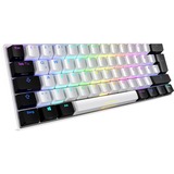 Sharkoon SGK50 S4 tastiera USB QWERTZ Tedesco Nero bianco/Nero, 60%, USB, QWERTZ, LED RGB, Nero