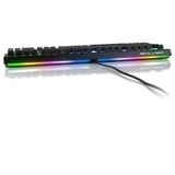 Sharkoon SKILLER SGK60 tastiera USB QWERTY Spagnolo Nero Nero, Full-size (100%), USB, Interruttore a chiave meccanica, QWERTY, LED RGB, Nero