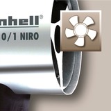 Einhell HGG 110/1 Niro (DE/AT) accaio/Nero