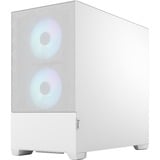 Fractal Design Pop Mini Air Mini Tower Bianco bianco, Mini Tower, PC, Bianco, micro ATX, Mini-ITX, Acciaio, Vetro temperato, Multi