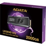 ADATA LEGEND 970 2 TB Nero/alluminio