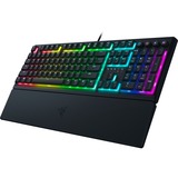 Razer Ornata V3 tastiera USB QWERTZ Tedesco Nero Nero, Full-size (100%), USB, Interruttore a chiave a membrana, QWERTZ, LED RGB, Nero