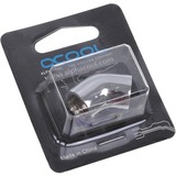 Alphacool 17190 parte e accessorio del sistema di raffreddamento del computer Guarnizione cromo, Guarnizione, Ottone, Cromo, 1/4", 45°, Liquido