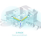 TP-Link Deco X55(3-pack) bianco