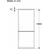 Bosch Serie 4 KGN36VICT frigorifero con congelatore Libera installazione 321 L C Acciaio inossidabile accaio, 321 L, SN-T, 9,5 kg/24h, C, Compartimento zona fresca, Acciaio inossidabile