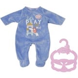 ZAPF Creation Little Romper blue blu, Baby Annabell Little Romper blue, Tutina per bambola, Ragazza, 1 anno/i, 60 g