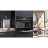 Siemens CS736G1B1 Nero/in acciaio inox