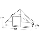 Easy Camp Orsa Cabin 120485 marrone