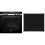 Siemens HE578ABS1 Nero/in acciaio inox