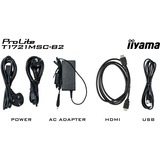 iiyama T1721MSC-B2 Nero (opaco)