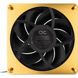 Alphacool Apex Stealth Metal 120mm Lüfter 2000rpm oro/Nero