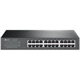 TP-Link Switch 24-Porte Gigabit Desktop/Rackmount Non gestito, Gigabit Ethernet (10/100/1000), Full duplex, Montaggio rack, Vendita al dettaglio