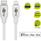 goobay 39446 cavo Lightning 1 m Bianco bianco, 1 m, Lightning, USB C, Maschio, Maschio, Bianco