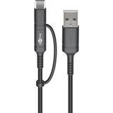 goobay 71892 cavo USB Nero Nero