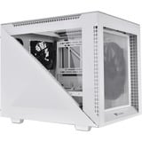 Thermaltake Divider 200 TG Micro Tower Bianco bianco, Micro Tower, PC, Bianco, micro ATX, Mini-ITX, SPCC, 18,5 cm