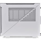 Thermaltake Divider 200 TG Micro Tower Bianco bianco, Micro Tower, PC, Bianco, micro ATX, Mini-ITX, SPCC, 18,5 cm