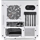 Thermaltake Divider 200 TG Micro Tower Bianco bianco, Micro Tower, PC, Bianco, micro ATX, Mini-ITX, SPCC, 18,5 cm