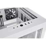 Thermaltake Divider 200 TG Micro Tower Bianco bianco, Micro Tower, PC, Bianco, micro ATX, Mini-ITX, SPCC, 18,5 cm