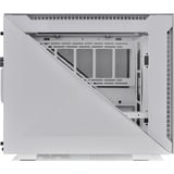 Thermaltake Divider 200 TG Micro Tower Bianco bianco, Micro Tower, PC, Bianco, micro ATX, Mini-ITX, SPCC, 18,5 cm