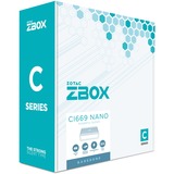 ZOTAC ZBOX-CI669NANO-BE Nero/Bianco