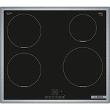 Bosch PIE645BB5E Nero/in acciaio inox