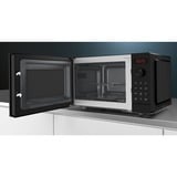 Siemens iQ300 FE023LMB2 forno a microonde Superficie piana Solo microonde 20 L 800 W Nero acciaio inossidabile (scuro), Superficie piana, Solo microonde, 20 L, 800 W, Manopola, Touch, Nero