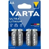 VARTA 4x AA Lithium Batteria monouso Stilo AA Litio Batteria monouso, Stilo AA, Litio, 1,5 V, 4 pz, 2900 mAh