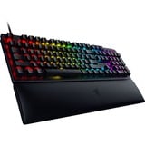 Razer Huntsman V2 Switch ottici lineari Rosso Nero, Full-size (100%), USB, Interruttore a chiave opto-meccanico, QWERTZ, LED RGB, Nero