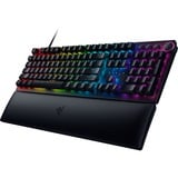 Razer Huntsman V2 Switch ottici lineari Rosso Nero, Full-size (100%), USB, Interruttore a chiave opto-meccanico, QWERTZ, LED RGB, Nero