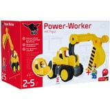 Simba Power-Worker Digger + Figurine giallo/grigio, Digger, 2 anno/i, Giallo