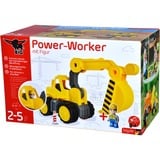 Simba Power-Worker Digger + Figurine giallo/grigio, Digger, 2 anno/i, Giallo