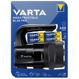 VARTA INDESTRUCTIBLE BL20 PRO Nero Torcia a mano LED Nero, Torcia a mano, Nero, 4 m, IP54, LED, 6 W