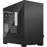 Fractal Design Pop Mini Silent Mini Tower Nero Nero, Mini Tower, PC, Nero, micro ATX, Mini-ITX, Acciaio, Vetro temperato, 17 cm