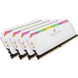 Corsair Dominator CMT64GX4M4E3200C16W memoria 64 GB 4 x 16 GB DDR4 3200 MHz bianco, 64 GB, 4 x 16 GB, DDR4, 3200 MHz, 288-pin DIMM, Bianco