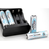 Ansmann 2500mAh AA maxE plus Stilo AA Nichel-Metallo Idruro (NiMH) argento, Stilo AA, Nichel-Metallo Idruro (NiMH), 1,2 V, 2500 mAh, 14,5 x 14,5 x 50,5 mm