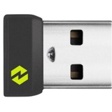 Logitech Bolt Ricevitore USB grafite, Ricevitore USB, 2 g, Nero, Verde