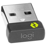 Logitech Bolt Ricevitore USB grafite, Ricevitore USB, 2 g, Nero, Verde