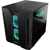 Chieftec Chieftronic M2 Cubo Nero Nero, Cubo, PC, Nero, micro ATX, Mini-ITX, SPCC, Vetro temperato, Giocare