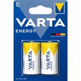 VARTA ENERGY C Batteria monouso LR14 Alcalino Batteria monouso, LR14, Alcalino, 1,5 V, 2 pz, 50 mm