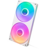 NZXT F240 RGB CORE bianco