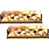 G.Skill Trident Z Royal Elite F4-4000C18D-32GTEG memoria 32 GB 2 x 16 GB DDR4 4000 MHz oro, 32 GB, 2 x 16 GB, DDR4, 4000 MHz