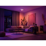 Philips Hue Philips Hue White and Color Ambiance Centris Plafoniera Smart Cross (3 punti luce GU10 + LED Integrato) Bianca in Alluminio bianco, Philips Hue White and Color ambiance Centris Plafoniera Smart Cross (3 punti luce GU10 + LED Integrato) Bianca in Alluminio, Faretto luminoso intelligente, Bianco, Bluetooth/Zigbee, LED, Lampadina/e non sostituibile/i, GU10