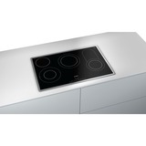 Bosch HBD672LS81 set di elettrodomestici da cucina Ceramica Forno elettrico accaio/Nero, Ceramica, 4 Fornello(i), Vetro-ceramica, Acciaio inossidabile, Touch, 79,5 cm